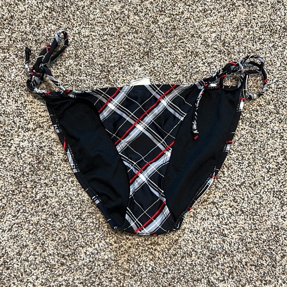 plaid two-piece bikini - Picture 3 of 3